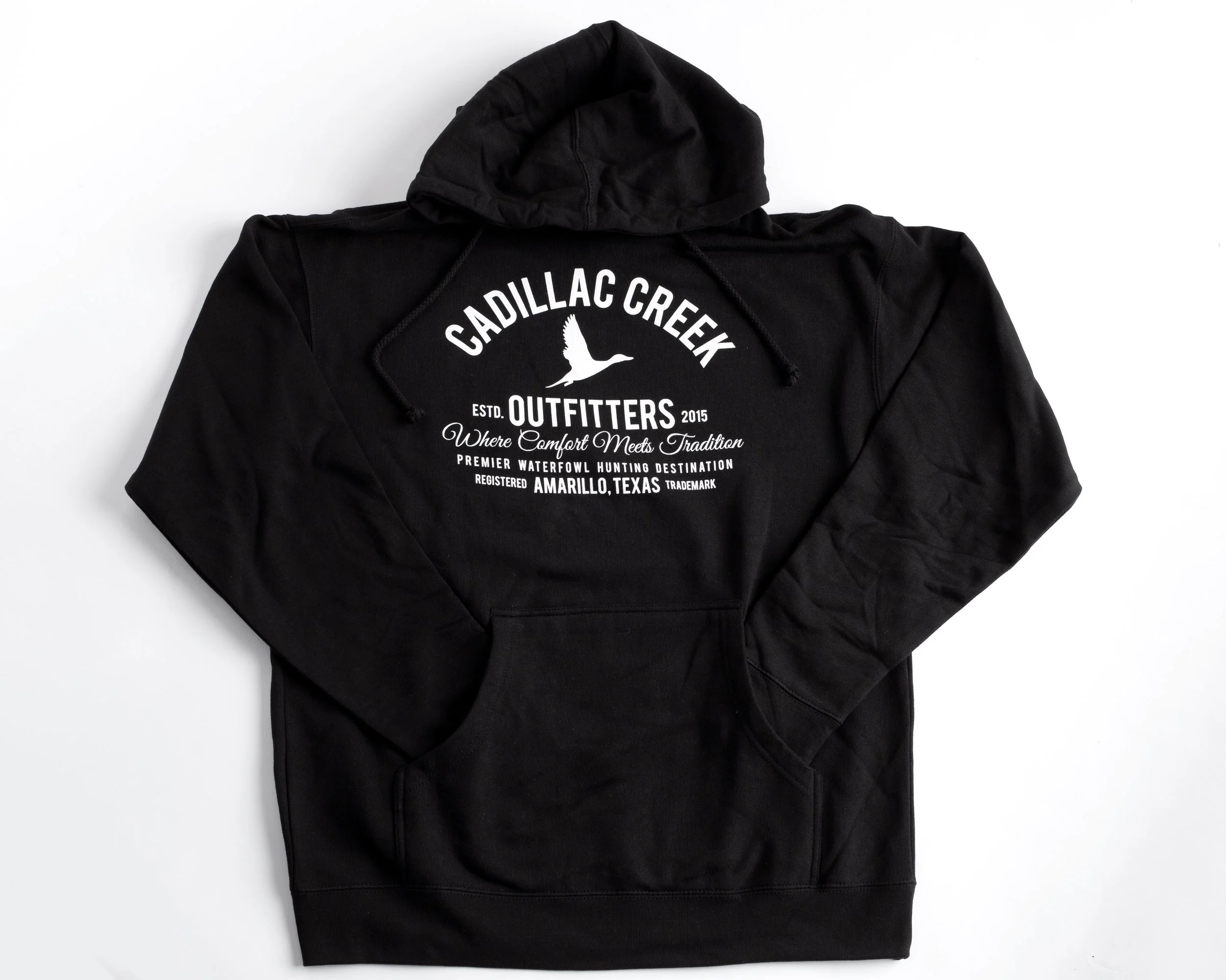 Black Logo Hoodie | Cadillac Creek Outfitters